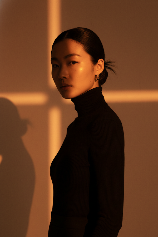 ハイエンドな雑誌級ファッションポートレート