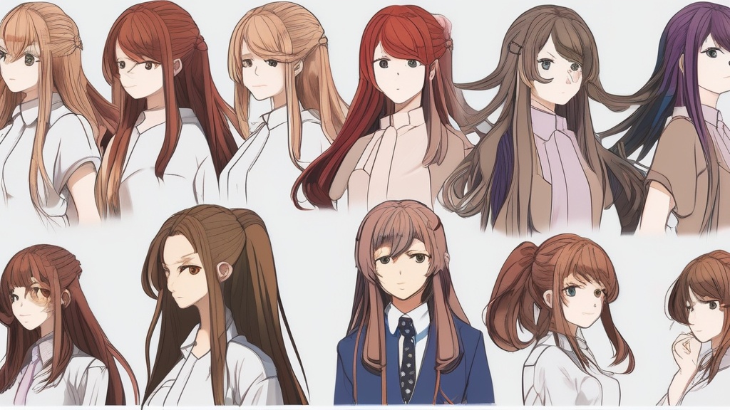 髪飾り・ヘアアクセサリーでキャラの個性を際立たせる - prompta.jp ガイド挿絵