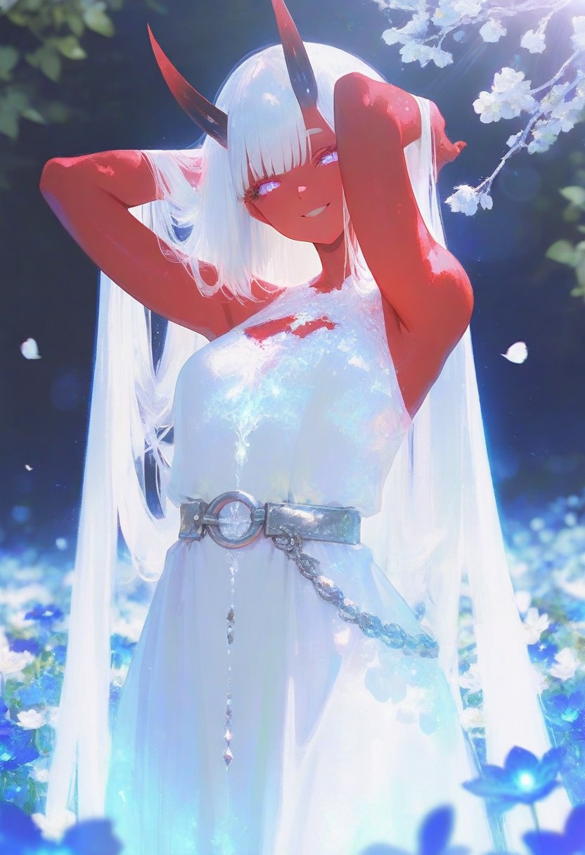 赤鬼の和風コスプレスタイル