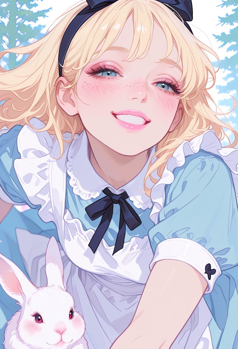 不思議の国のアリス風コスプレ