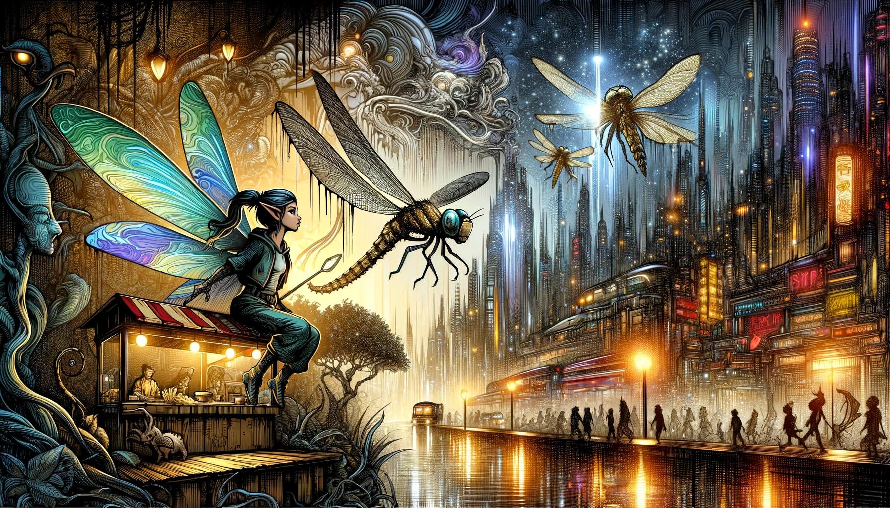 ファンタジー妖精ライダー - DALL-E衣装プロンプト