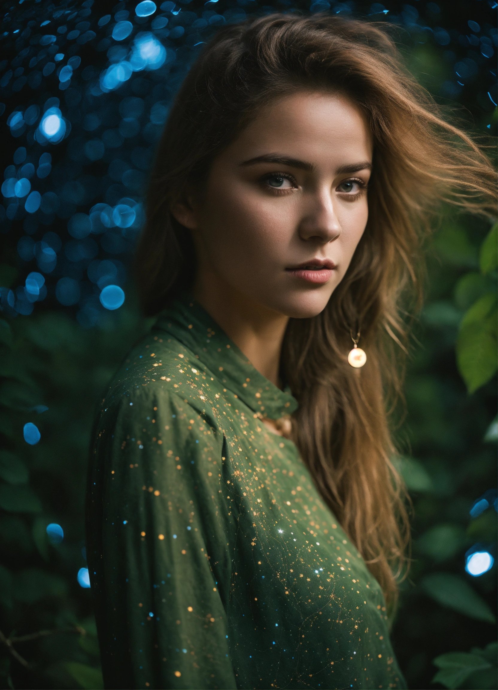 アストロロジー探検家のポートレート - シネマティック冒険コスチューム - Stable Diffusion AI生成画像