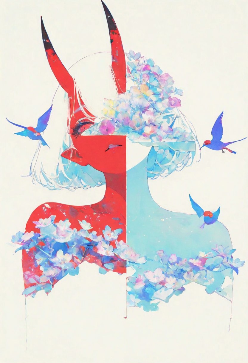 フォアショートニングの座りポーズ技法