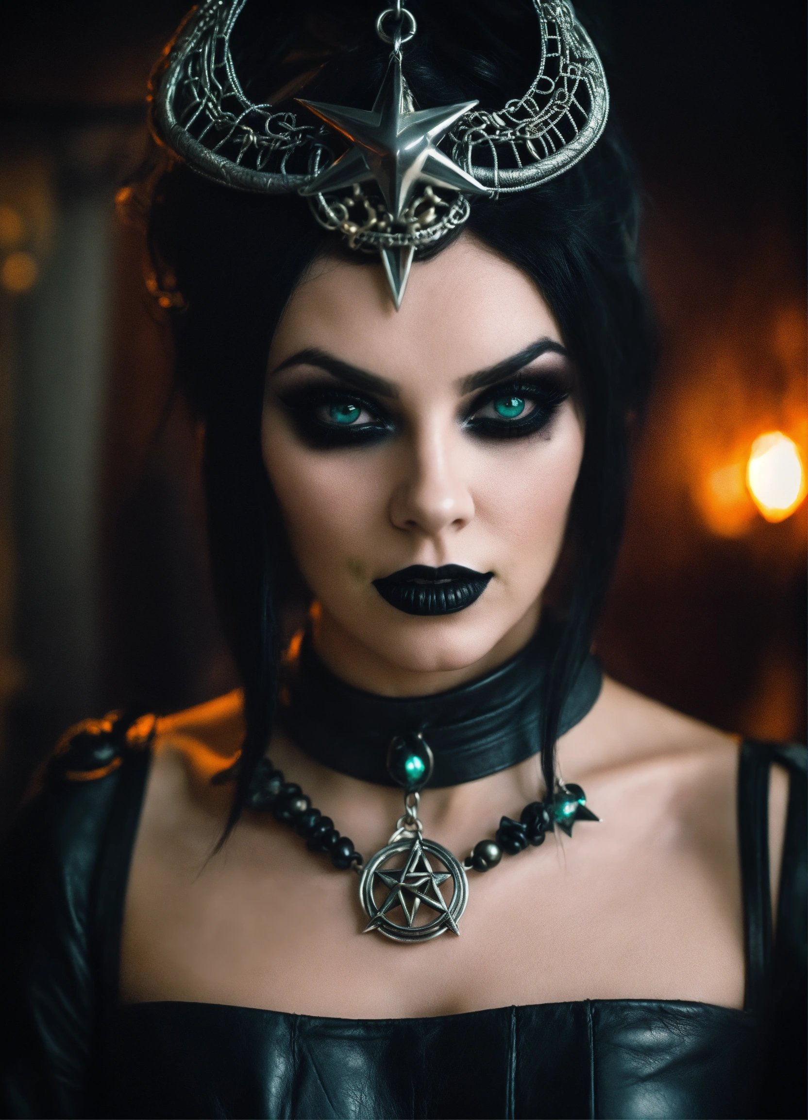 ヴィンテージ宝飾品ネックレスのデザイン。Stable Diffusion AI生成画像